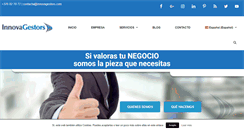 Desktop Screenshot of innovagestors.com